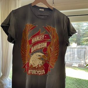 Madeworn Harley Davidson Motorcycles T Shirt/Small